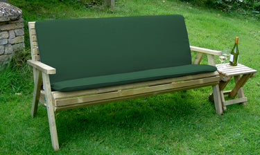 wooden sofa bench cushion